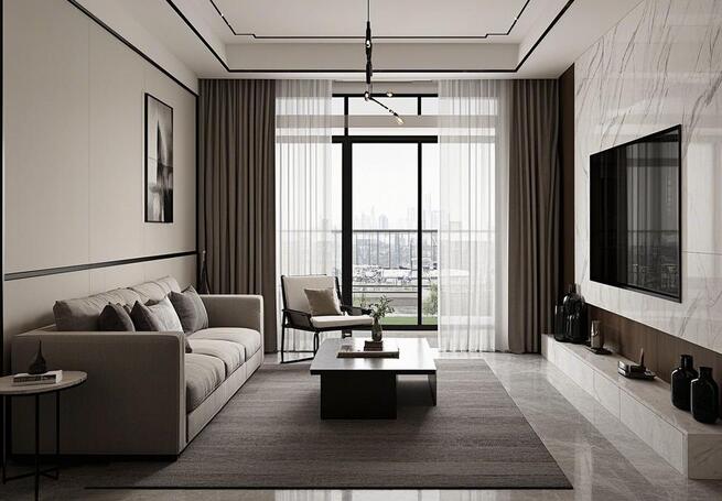 糾結！客廳裝深色系 or 淺色系？一文為你理清思路